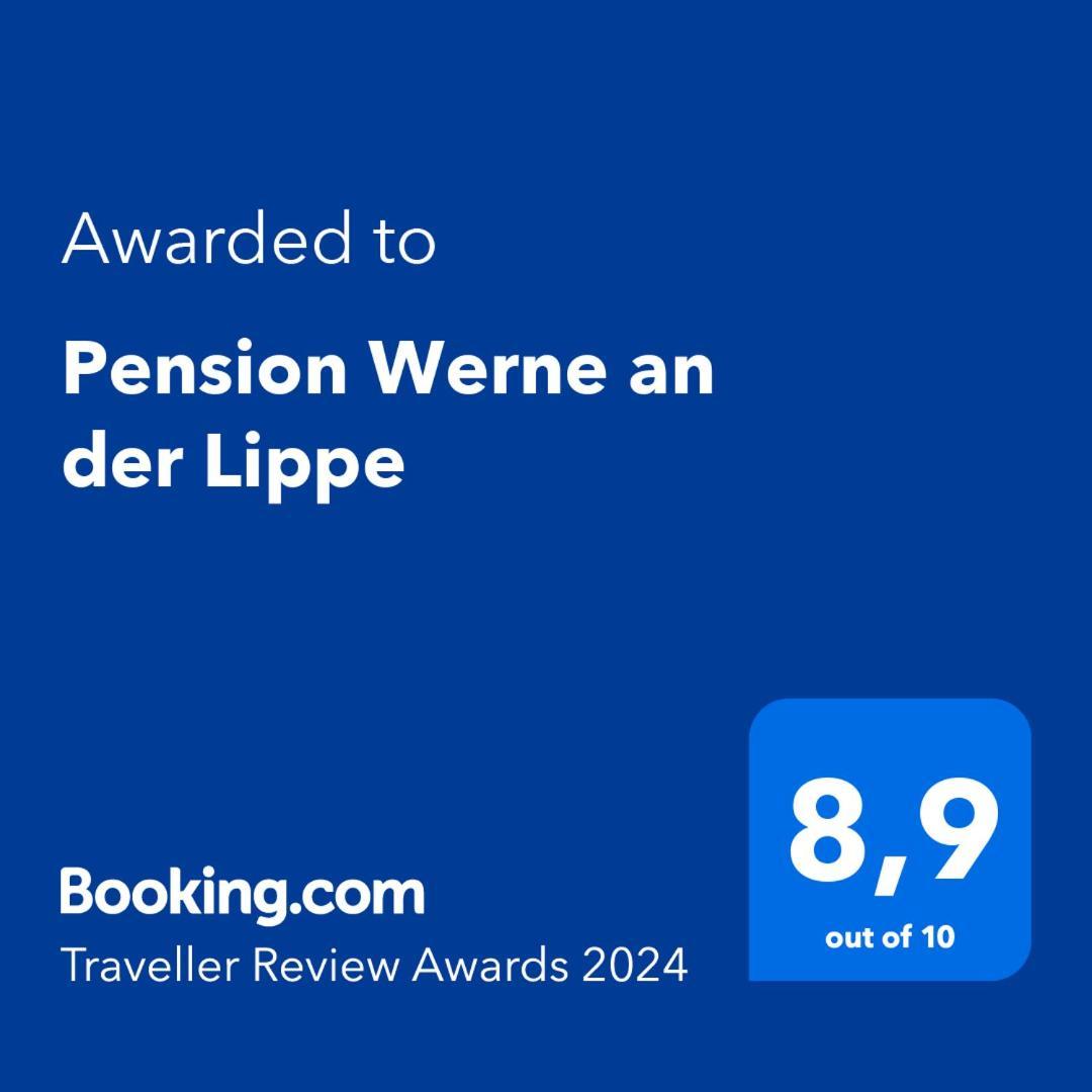 Pension Werne An Der Lippe Lägenhet Exteriör bild